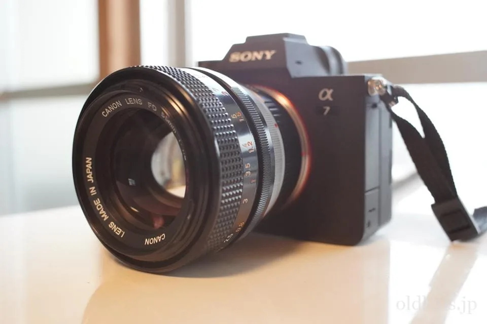Canon FD 55mm F1.2 S.S.C レビュー作例 キヤノン銘玉滲みオールド