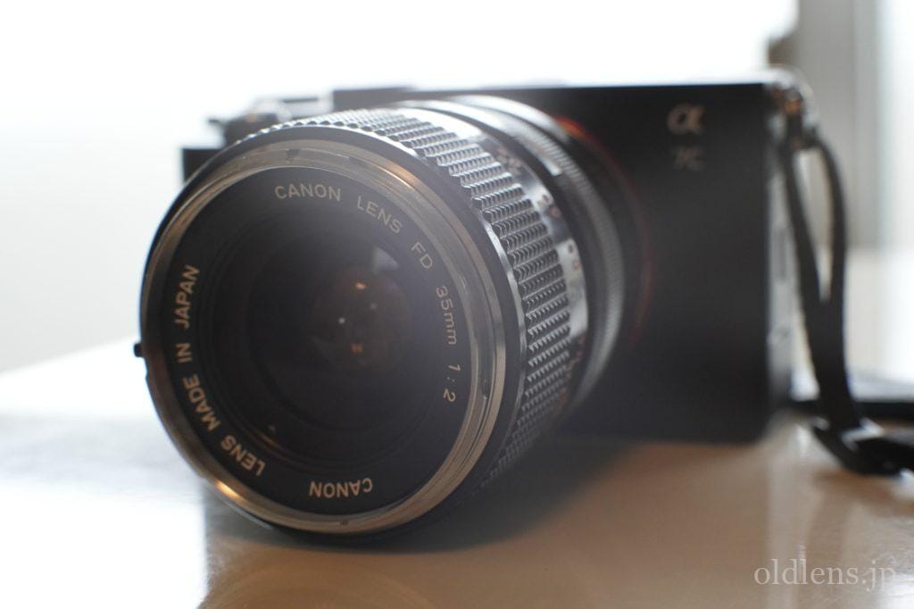 Canon Lens FD 35mm F2 Oマーク レビュー作例 希少前玉凹み キヤノンの