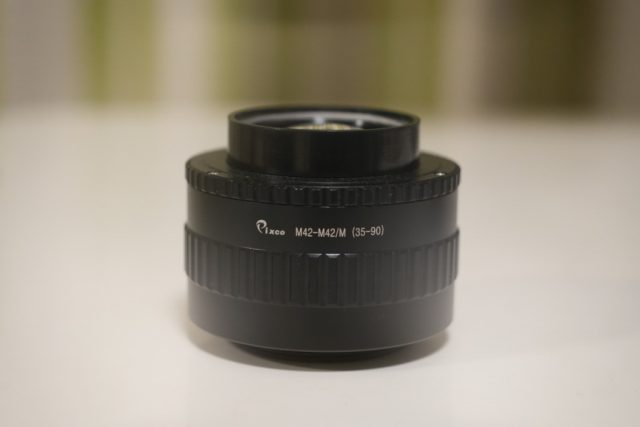 NOCTO TAMA PRICO 75mm F2.5 M42 レビュー作例 シャボン玉バブルボケ