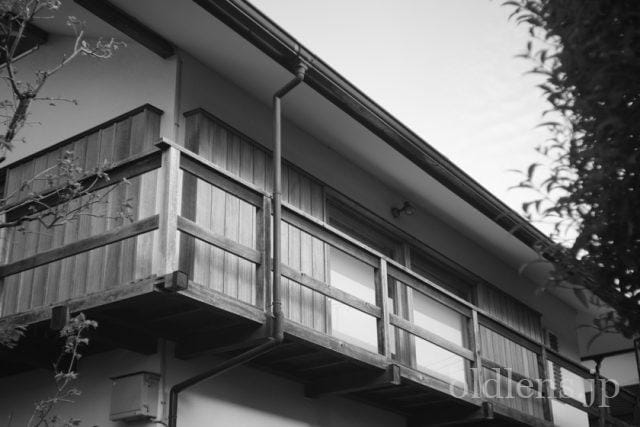 Carl Zeiss Jena Tessar 5cm f2.8 review 作例 木造住宅 カールツァイスイエナ テッサー 50mm 白黒 モノクロ