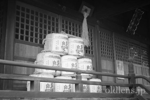 Carl Zeiss Jena Tessar 5cm f2.8 review 作例 神社 shrine 日本 japan カールツァイスイエナ テッサー 50mm