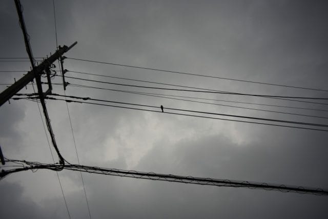 Konica Hexanon AR 28mm f3.5 Lens review作例 曇り空とカラス