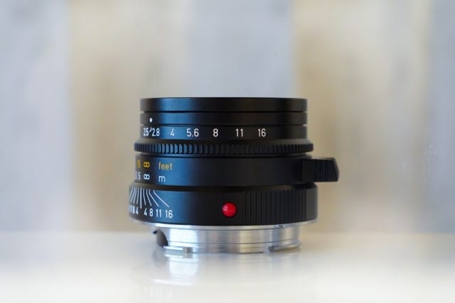 Leica Summarit-M 50mm f2.5 レンズ外観