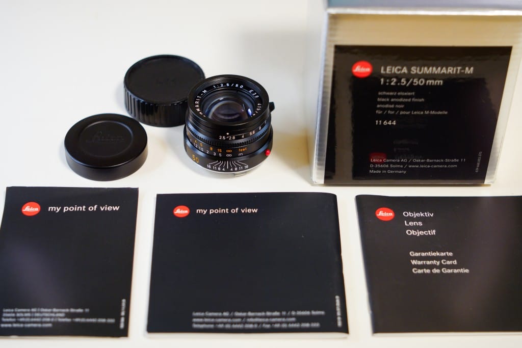 Leitz Summarit-M 50mm f2.5 元箱付き美品 6bit対応 Leica Summarit-M 50mm f2.5 レビュー作例 ライカMマウントおすすめ